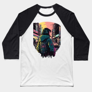 Japanese Street Cyberpunk Tokyo Streetwear Baseball T-Shirt